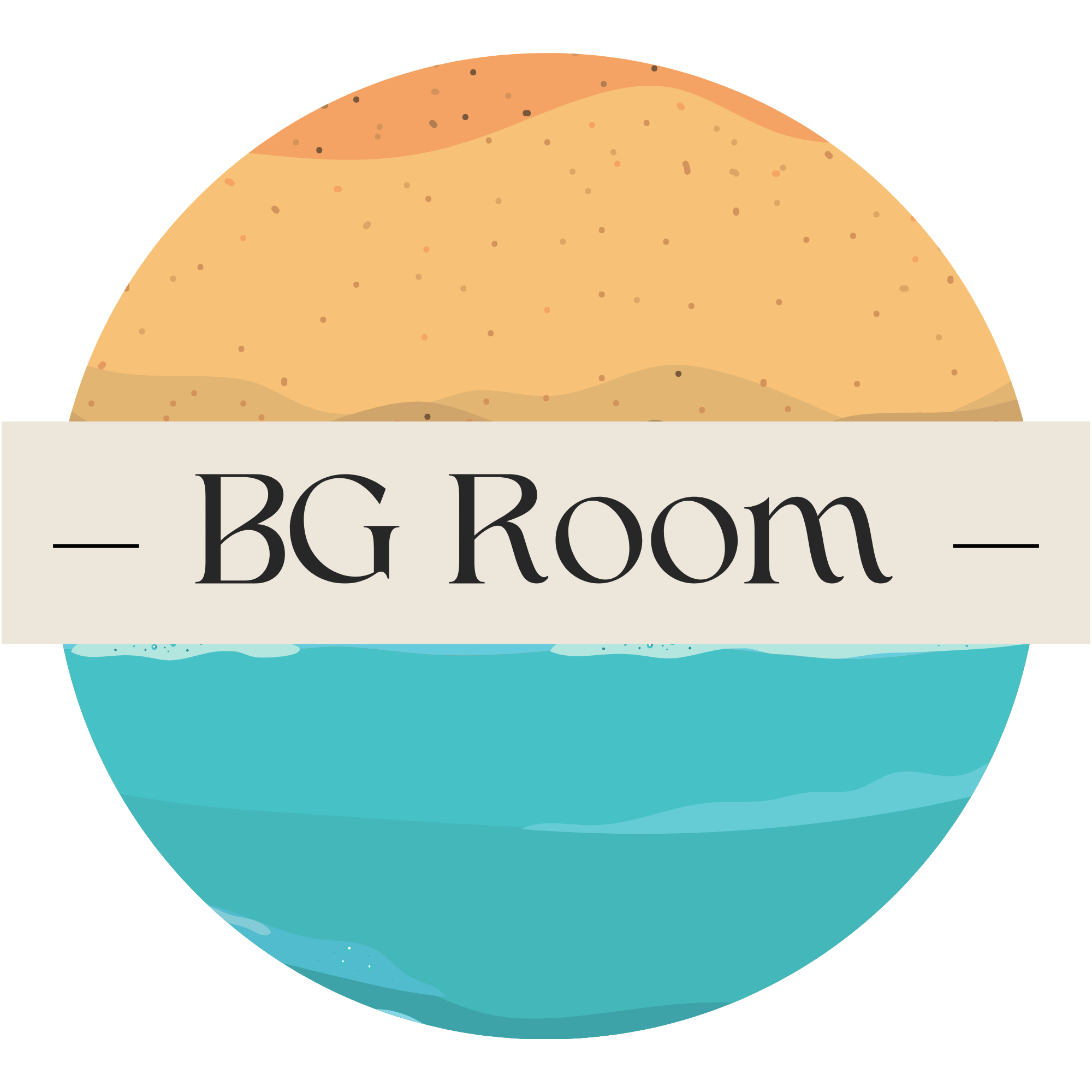 The Blue Green Room logo